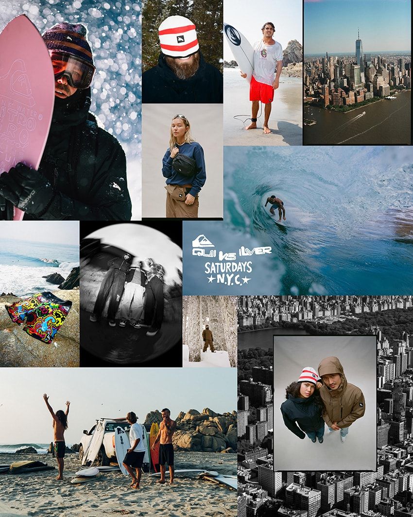 「サタデーズ」が「クイックシルバー」と初コラボ。海・山・街で楽しめるカプセルコレクション - 8枚目の画像