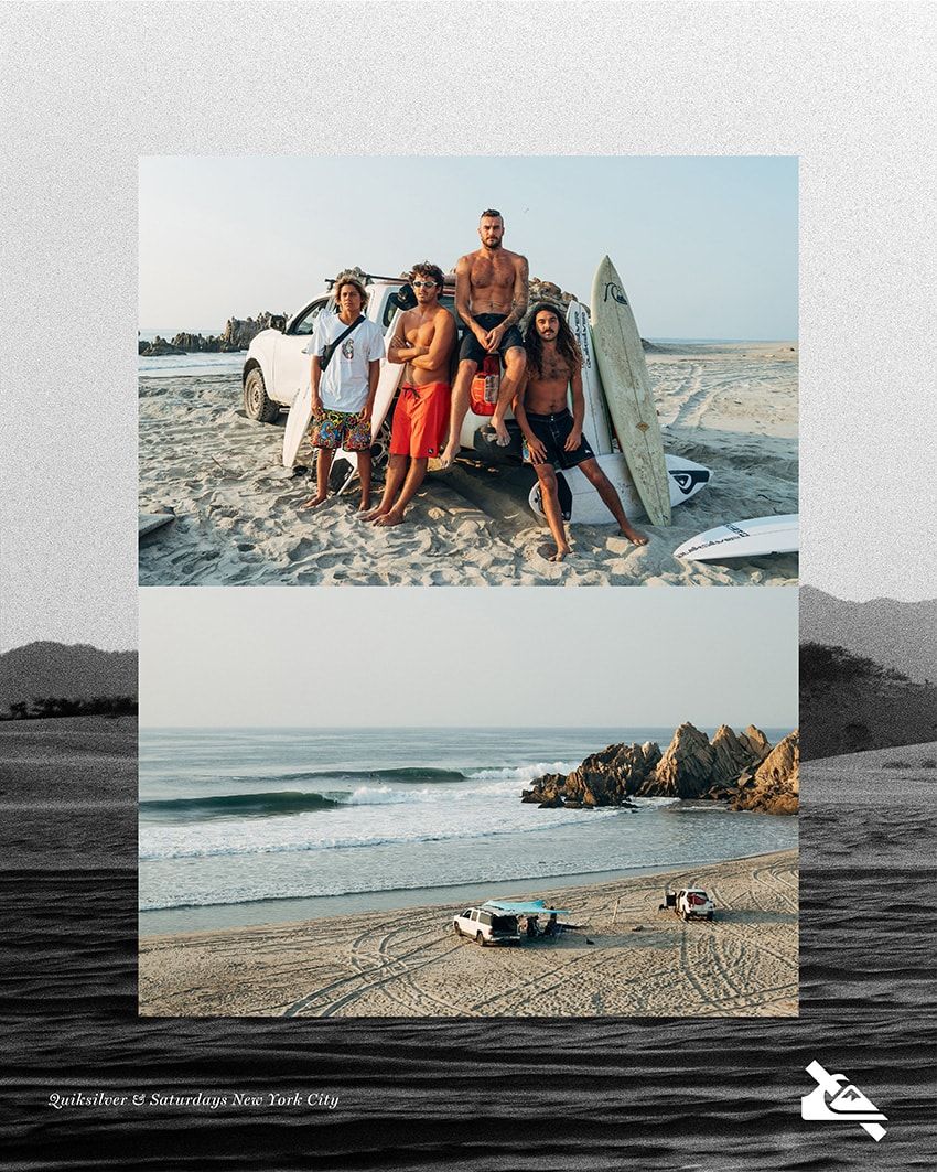 「サタデーズ」が「クイックシルバー」と初コラボ。海・山・街で楽しめるカプセルコレクション - 9枚目の画像