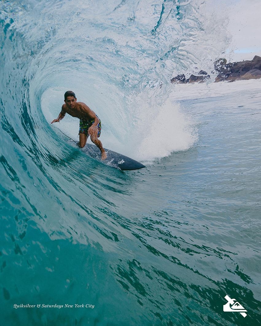 「サタデーズ」が「クイックシルバー」と初コラボ。海・山・街で楽しめるカプセルコレクション - 10枚目の画像
