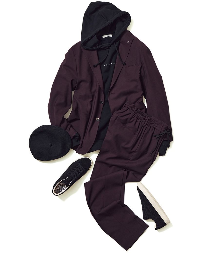 シックシンプルな“濃色締め”スーツスタイル4例。定番色のマンネリから脱却！ - 2枚目の画像