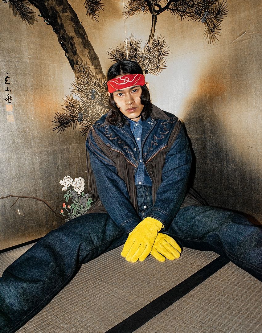 ケンゾーとリーバイスが初コラボ！ 両ブランドのアーカイブから着想を得た和洋折衷コレクション - 2枚目の画像