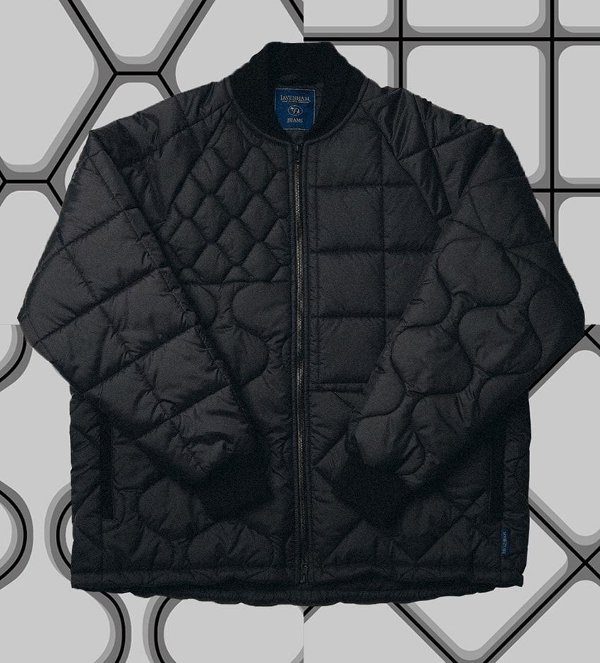 ビームス別注「ラベンハム」第3弾が登場。4種類のキルティングをクレイジーパターンで配置！ - 12枚目の画像