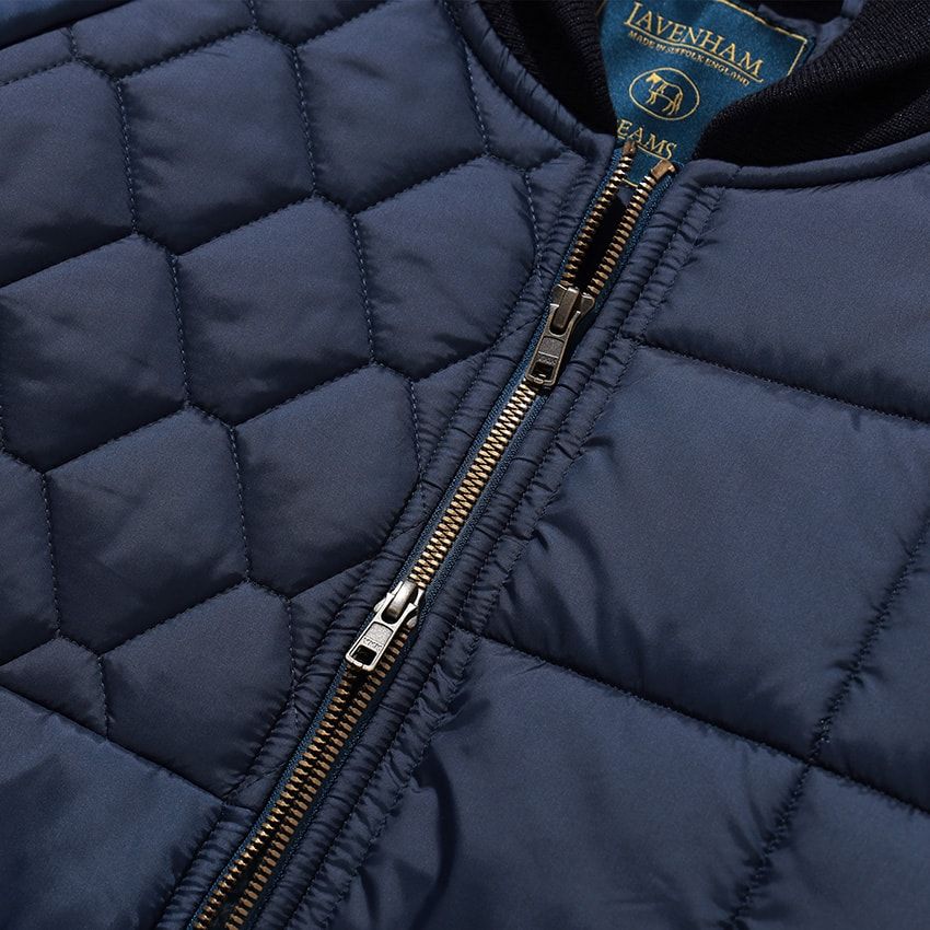 ビームス別注「ラベンハム」第3弾が登場。4種類のキルティングをクレイジーパターンで配置！ - 5枚目の画像