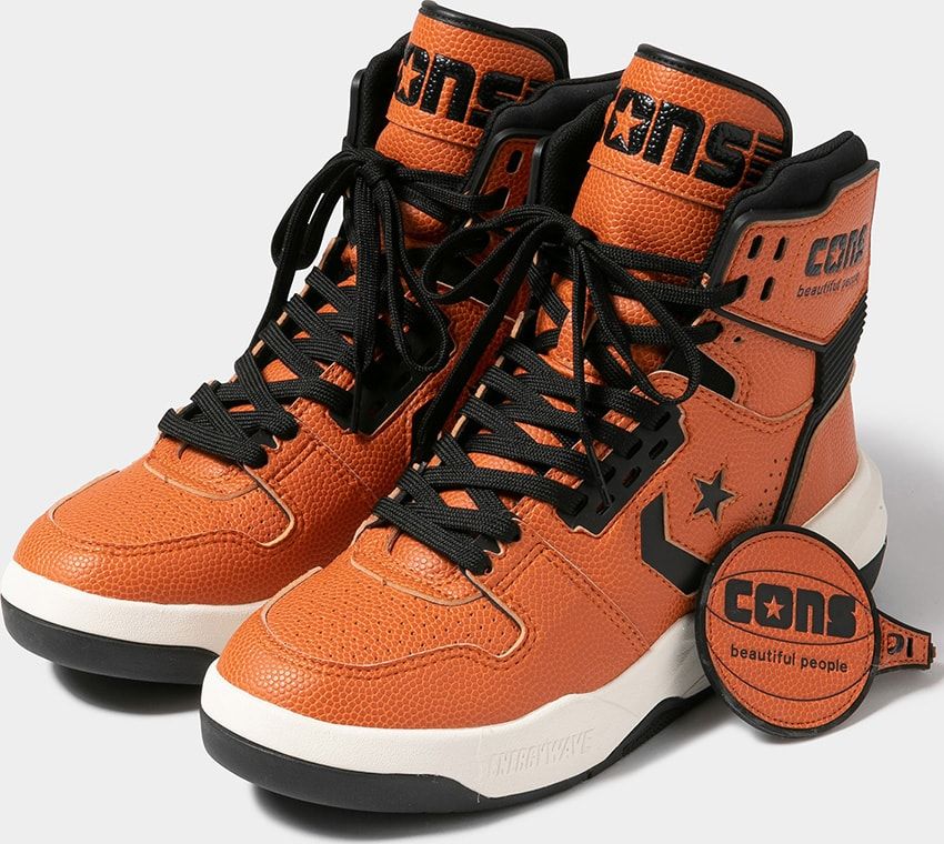 「ビューティフルピープル×コンバース」第3弾はすべてが“バスケットボール”仕様の一足だ！ - 1枚目の画像