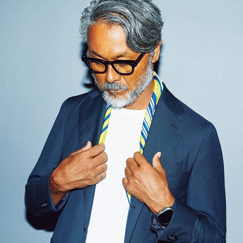 スーツ姿が洒落る6つの視点。スカーフ、缶バッジ、ハット……重要なのは小物使い！ - 5枚目の画像