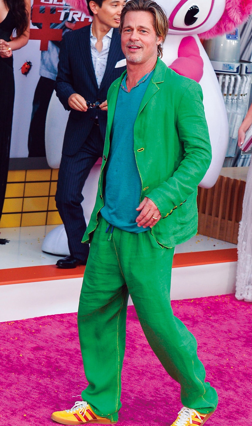 ブラッド・ピットの愛用スーツは、あるデザイナーのオーダーだった