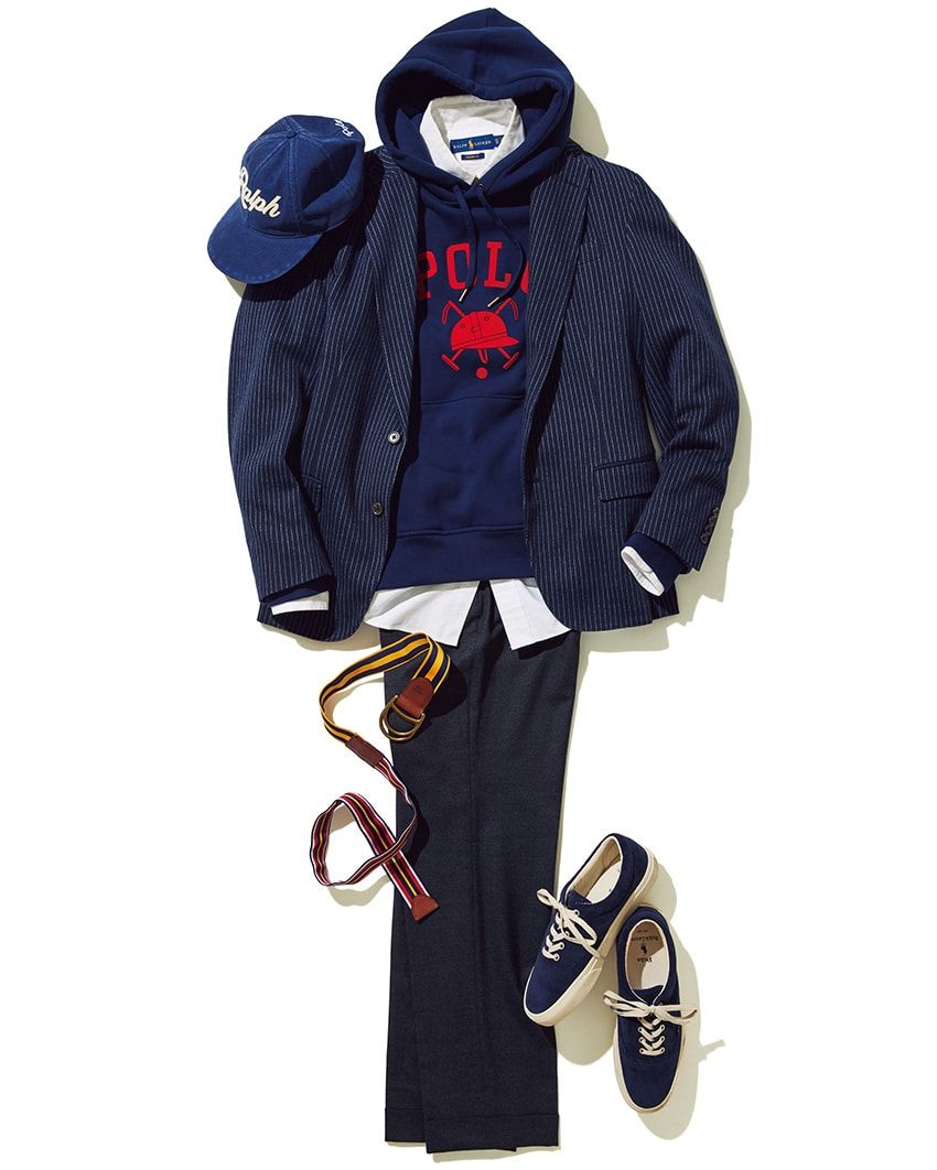 実例6スタイルで解説！“ブルーパーカ”があれば秋冬の重ね着だってうまくいく - 2枚目の画像