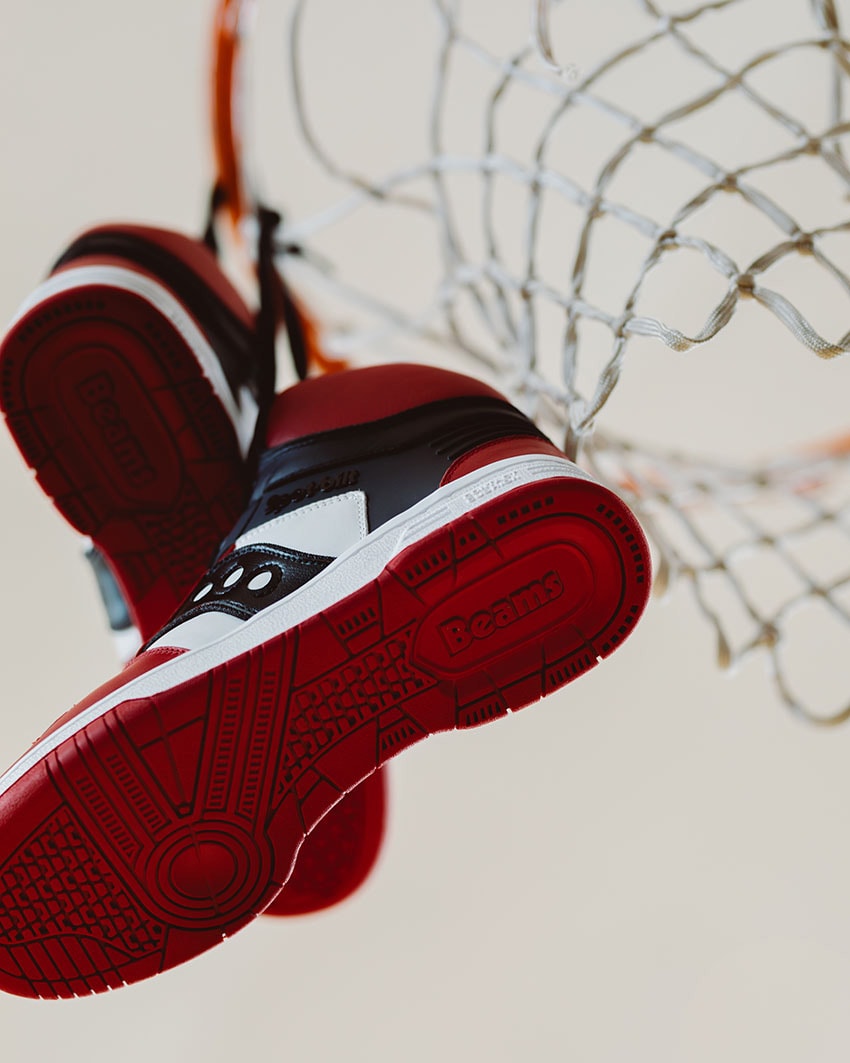 Spotbilt レッド スニーカー HOOP　70s Vintage Spot-Bilt Saucony Made in USA Red Metal Spikes