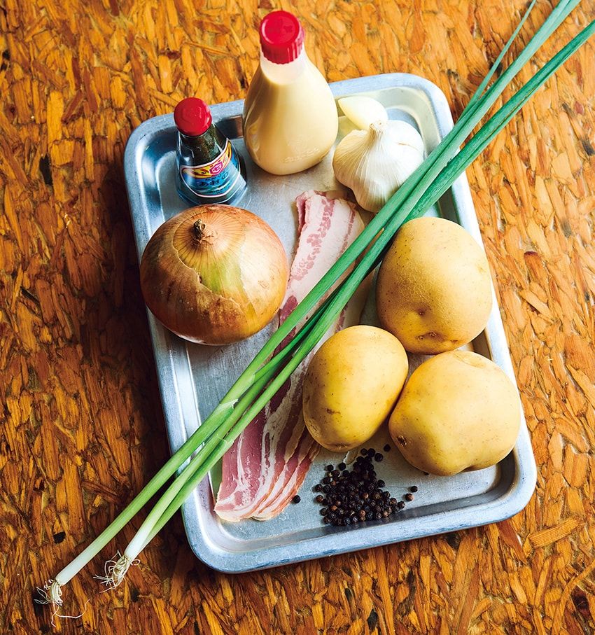 マヨネーズのコクと青のりの風味がベストマッチ！ミウラメシ流「ポテサラ」レシピ - 3枚目の画像