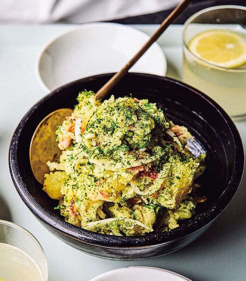 マヨネーズのコクと青のりの風味がベストマッチ！ミウラメシ流「ポテサラ」レシピ - 4枚目の画像