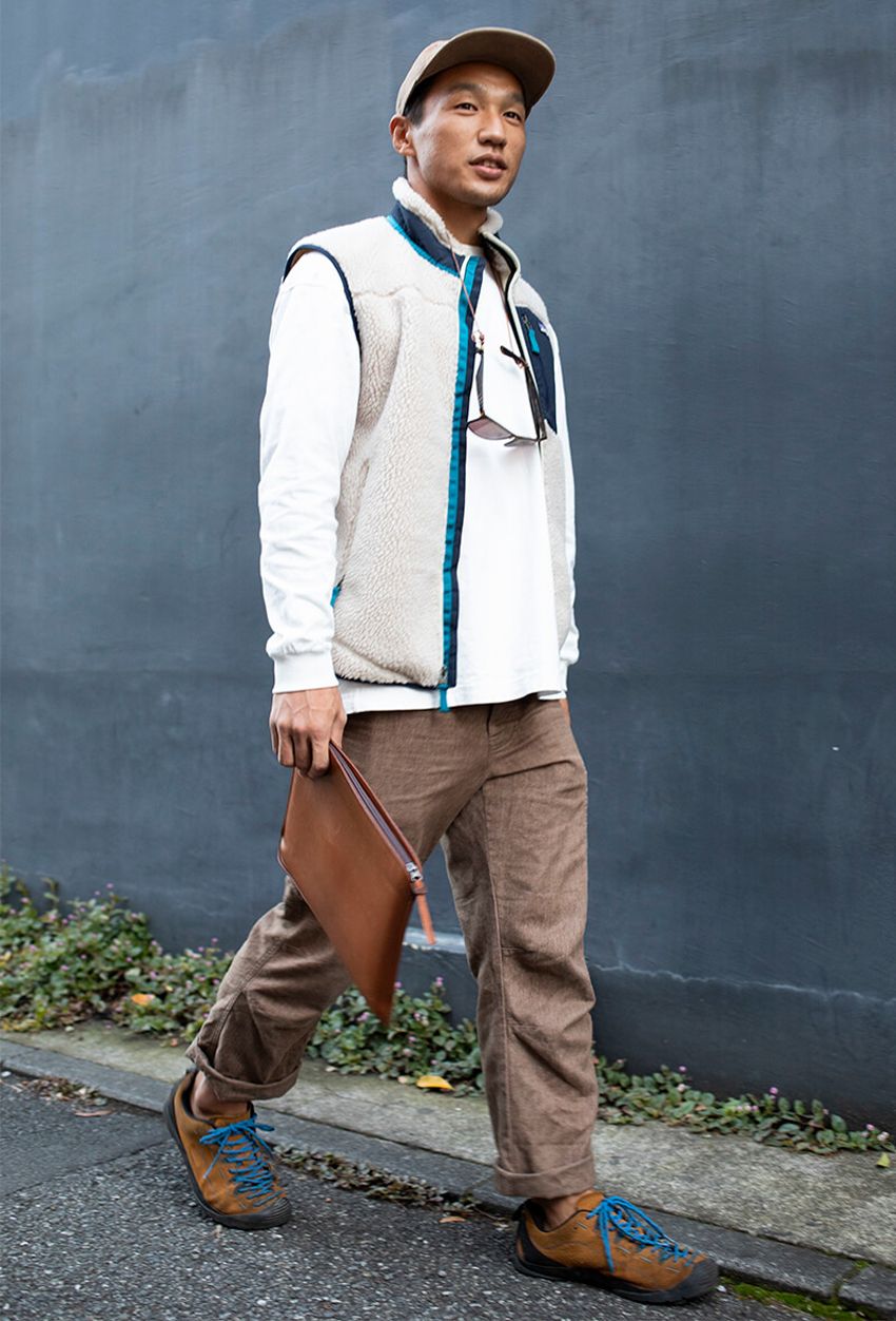 秋の「パタゴニア」活用術をスナップで。30歳以上に人気のアイテムとコーデ好例 - 5枚目の画像