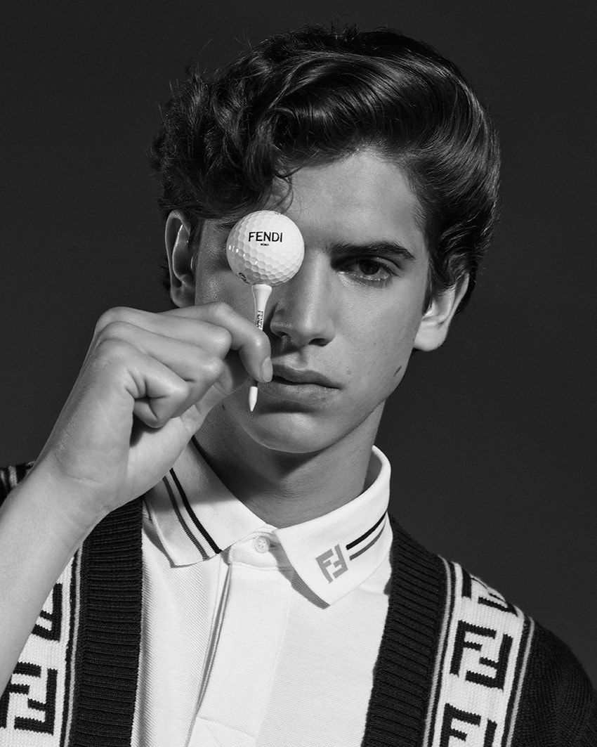 「フェンディ」のゴルフコレクション登場。キャロウェイ社のボールなど小物類も充実 - 2枚目の画像