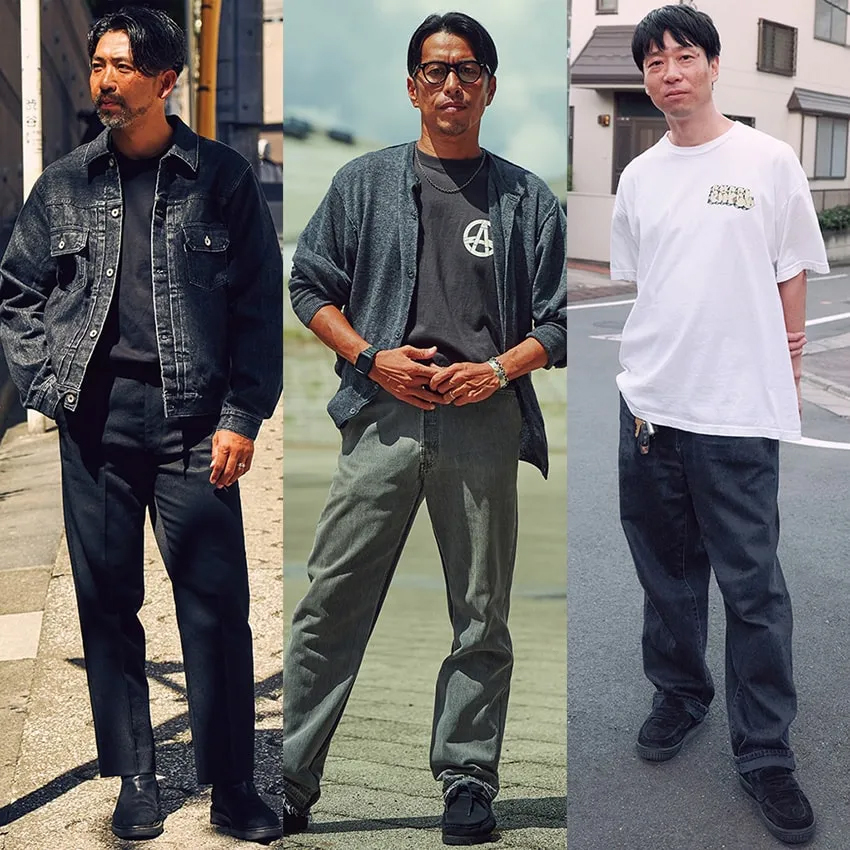 【No.D9】アメカジストリートコーデ　リーバイス黒デニム501C-boy 20230830144435463_320.jpg