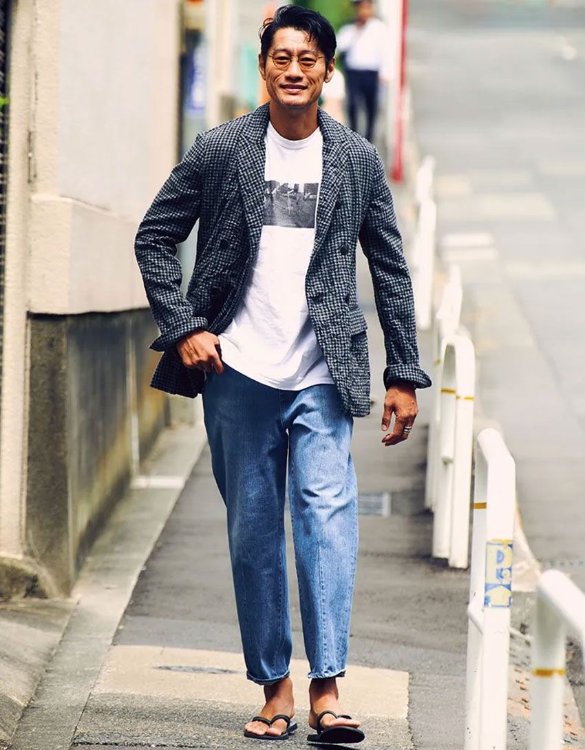 平山祐介が着こなす「デニム」と「スーツ」。本誌掲載コーディネイトを一挙大公開！ - 3枚目の画像