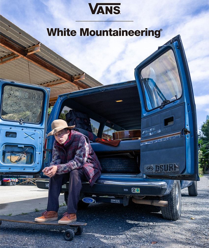 「ホワイトマウンテニアリング × ヴァンズ」第2弾！チャッカとSK8 LOWをヌバック素材で - 5枚目の画像