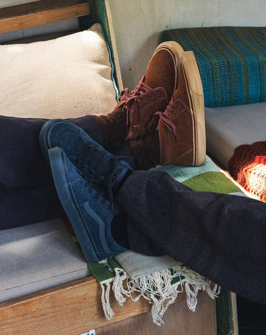 「ホワイトマウンテニアリング × ヴァンズ」第2弾！チャッカとSK8 LOWをヌバック素材で - 3枚目の画像