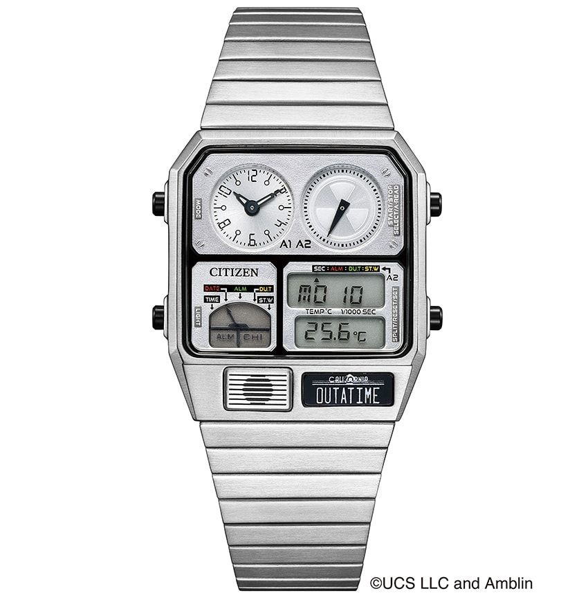 名作映画を再現した「シチズン」の人気時計“アナデジテンプ”。ディテールの面白さは要チェック！ - 2枚目の画像