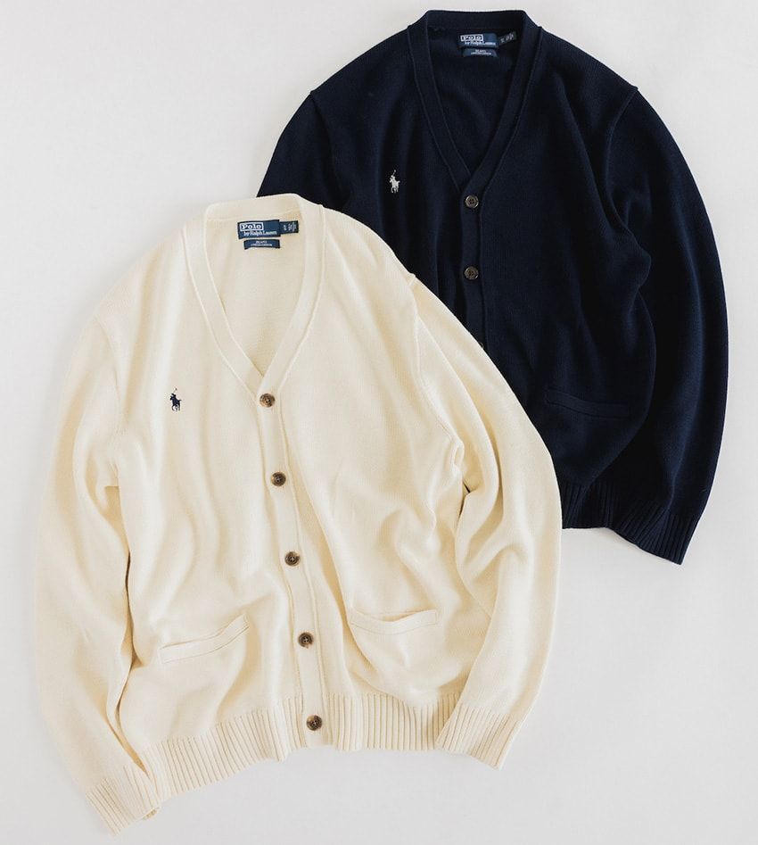 テーマは高校生。でも大人が着たい「ビームス」別注のポロ  ラルフ ローレン。 わかる人にはわかるニットコレクション - 1枚目の画像