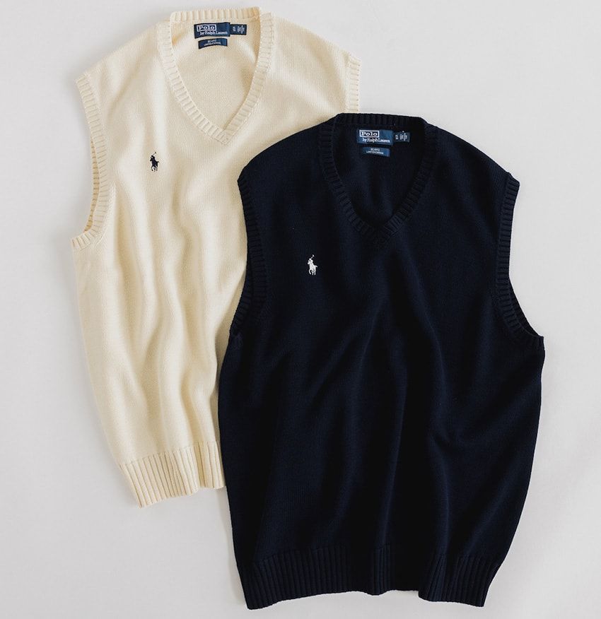 テーマは高校生。でも大人が着たい「ビームス」別注のポロ  ラルフ ローレン。 わかる人にはわかるニットコレクション - 4枚目の画像