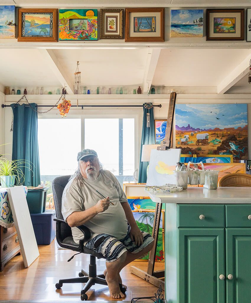 【読者プレゼント】ハワイで愛されるアーティスト、ポール・フォーニーが描き続ける3人と海 - 7枚目の画像