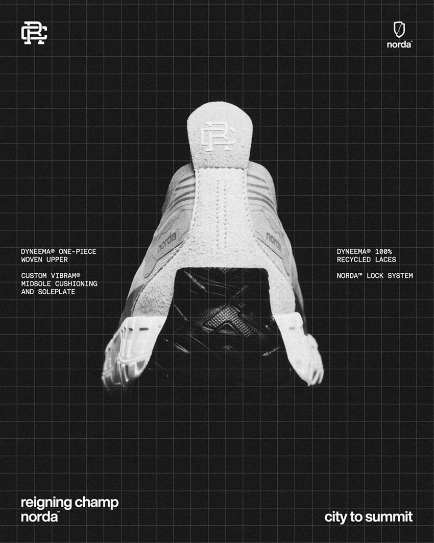 街から山頂まで対応！ 高機能シューズブランド「norda」とレイニングチャンプが初タッグ - 14枚目の画像