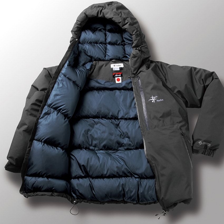 ゴアテックス仕様のナンガ“オーロラダウン”。フォックスファイヤーとの共作でフィッシングにも - 12枚目の画像