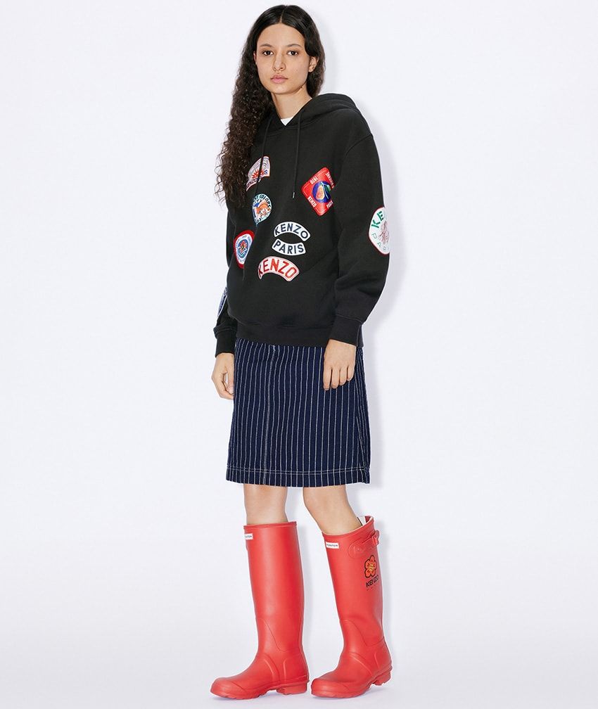 「KENZO×HUNTER」コラボ全4型。ボケフラワーをあしらったウェリントンブーツも復活！ - 9枚目の画像