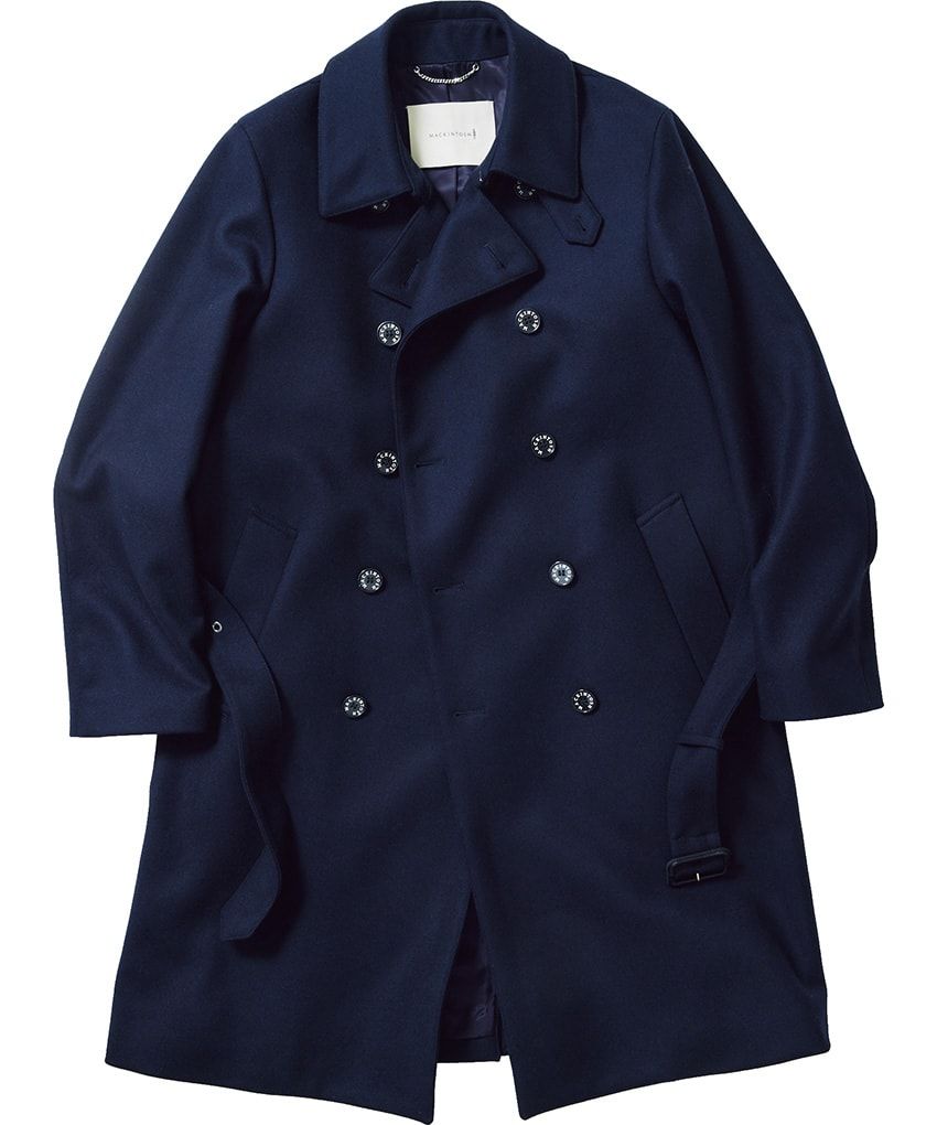 “ネイビー”の底力を実証するミリタリーコートカタログ。ラクに品格＆風格を纏える！ - 2枚目の画像