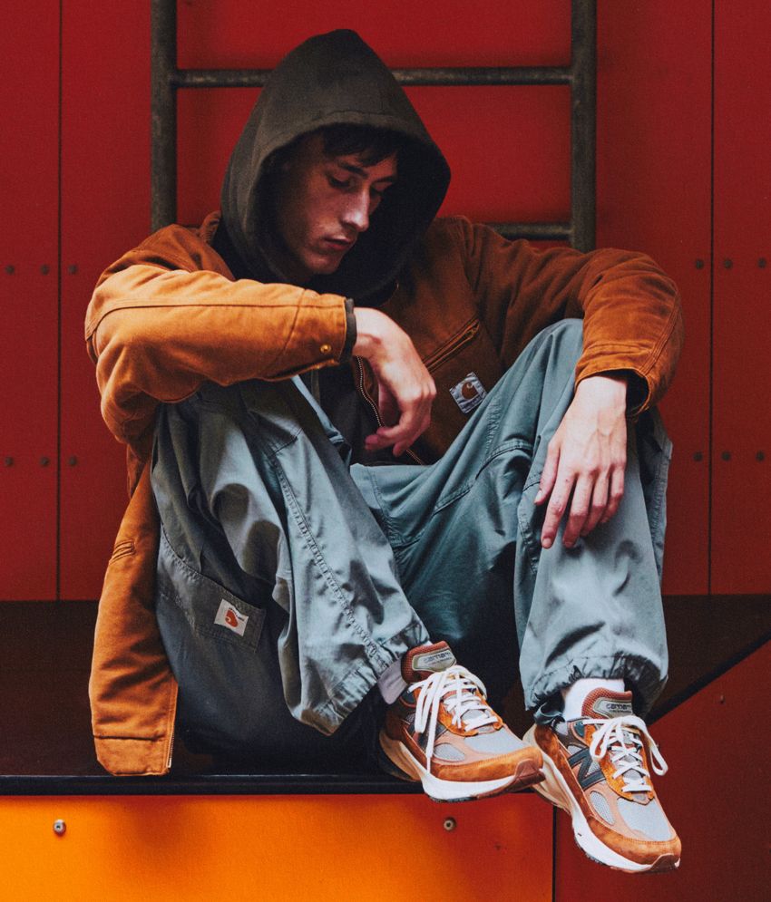 【明日】カーハート×ニューバランス再び！素材と色味の妙でワークとミリタリーを表現 - 13枚目の画像