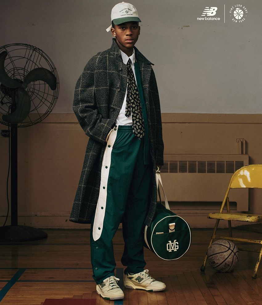 “NB×エメ レオン ドレ”の復刻「650」「550」に新色登場。グリーンがアクセントの好配色！ - 1枚目の画像