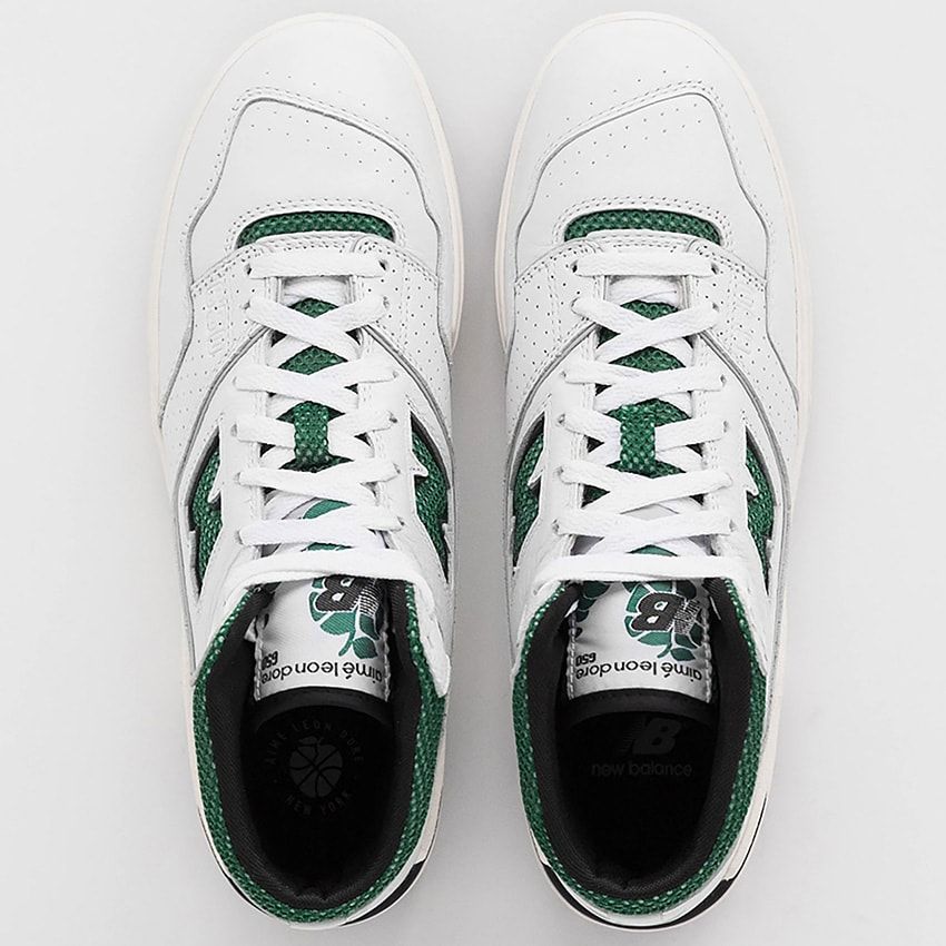 “NB×エメ レオン ドレ”の復刻「650」「550」に新色登場。グリーンがアクセントの好配色！ - 9枚目の画像