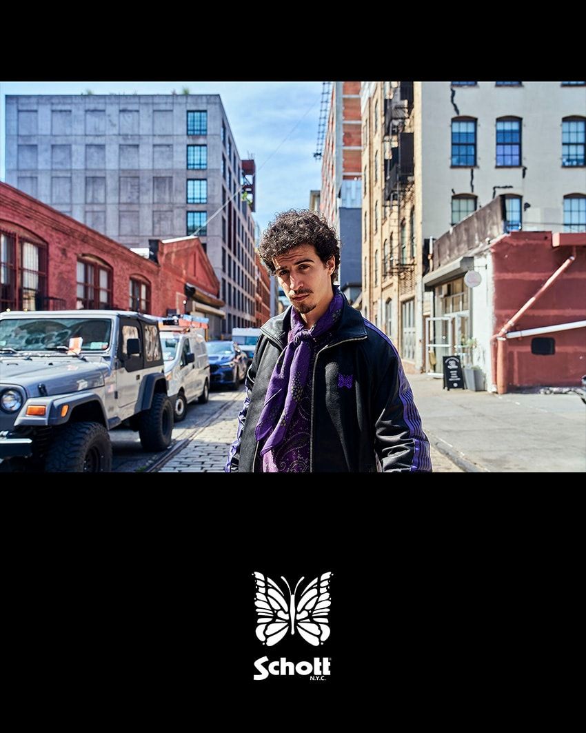 「ニードルズ」レザー製トラックスーツは「ショット」とのコラボ作で本日発売開始 - 10枚目の画像