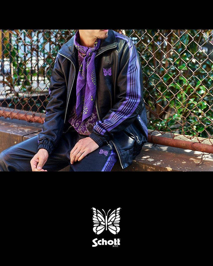 「ニードルズ」レザー製トラックスーツは「ショット」とのコラボ作で本日発売開始 - 12枚目の画像