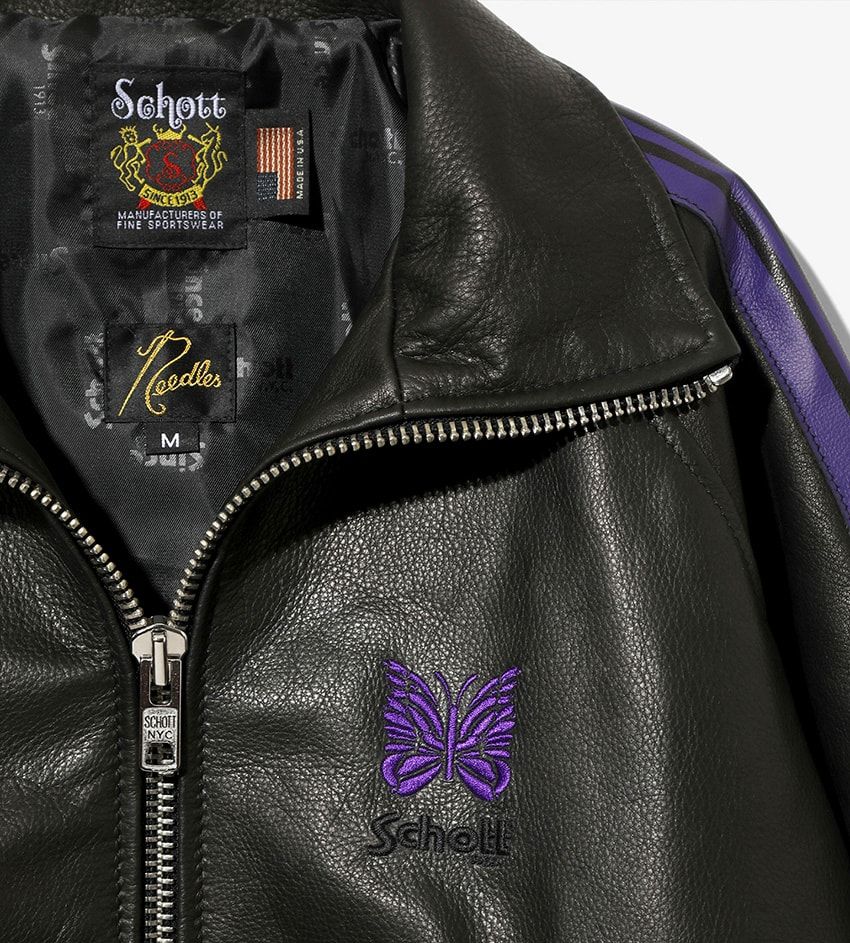 「ニードルズ」レザー製トラックスーツは「ショット」とのコラボ作で本日発売開始 - 13枚目の画像