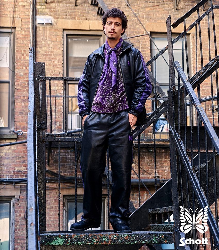 「ニードルズ」レザー製トラックスーツは「ショット」とのコラボ作で本日発売開始 - 8枚目の画像