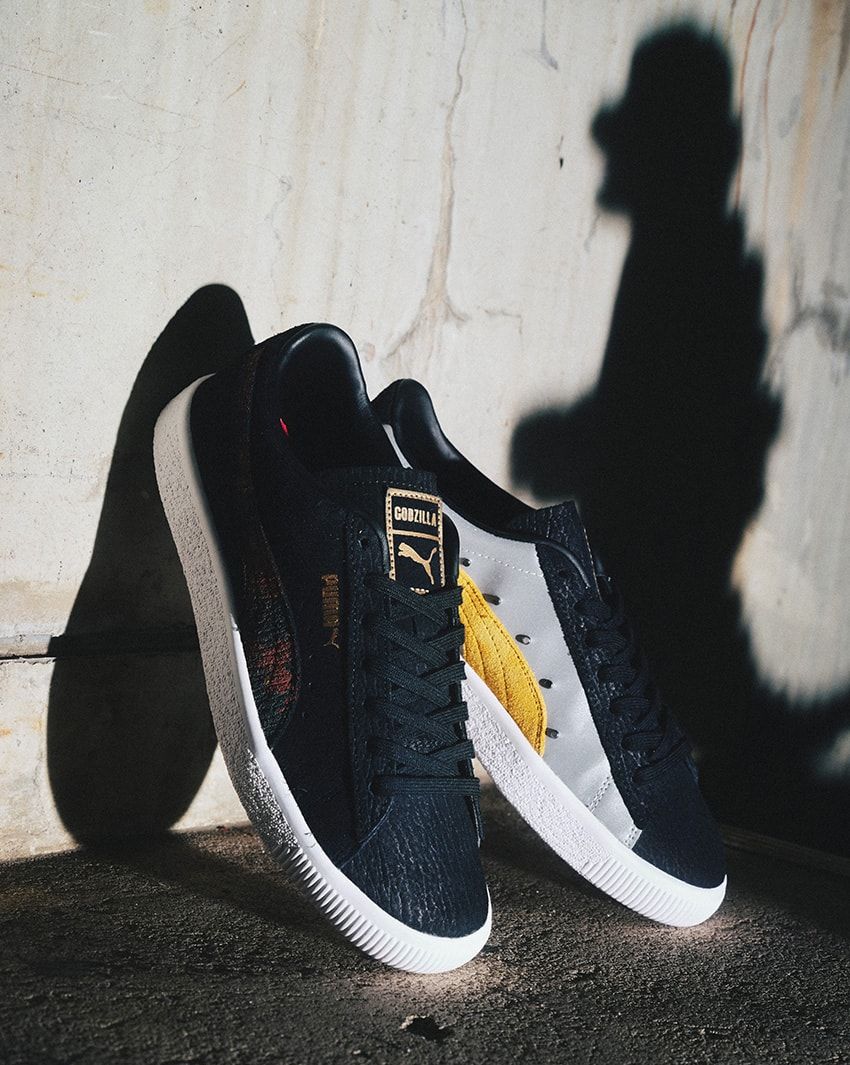 ゴジラの裏話題作、相手はプーマ。人気スニーカー「スウェード」の3者コラボがアトモスから - 25枚目の画像