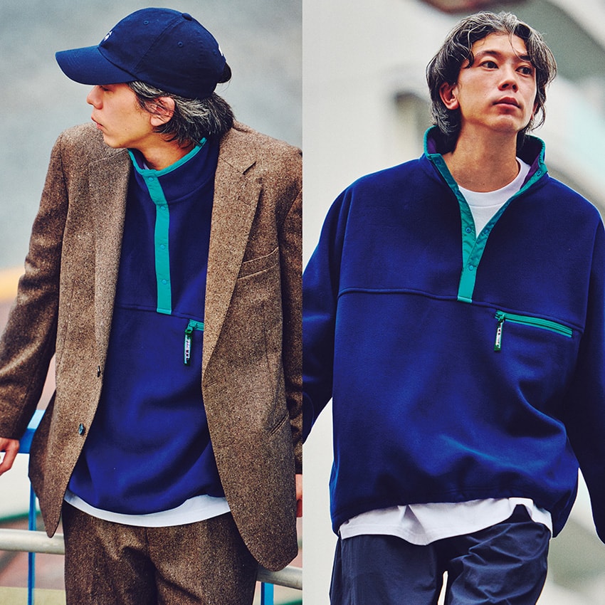 フリース ネイビー USA製 90年 pataginia Synchilla Jacket 紺 M 90s