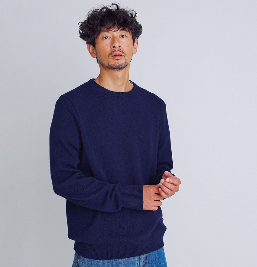 i*t様 バトナー カシミヤ クルーネック ニット BATONER（バトナー）のカシミヤニットを購入したら、良過ぎて
