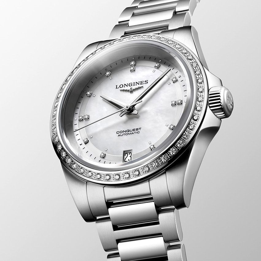 【注目3作】ロンジン初の時計コレクション「コンクエスト」がデザインを一新、伝統とモダンが同居する顔付きに - 18枚目の画像