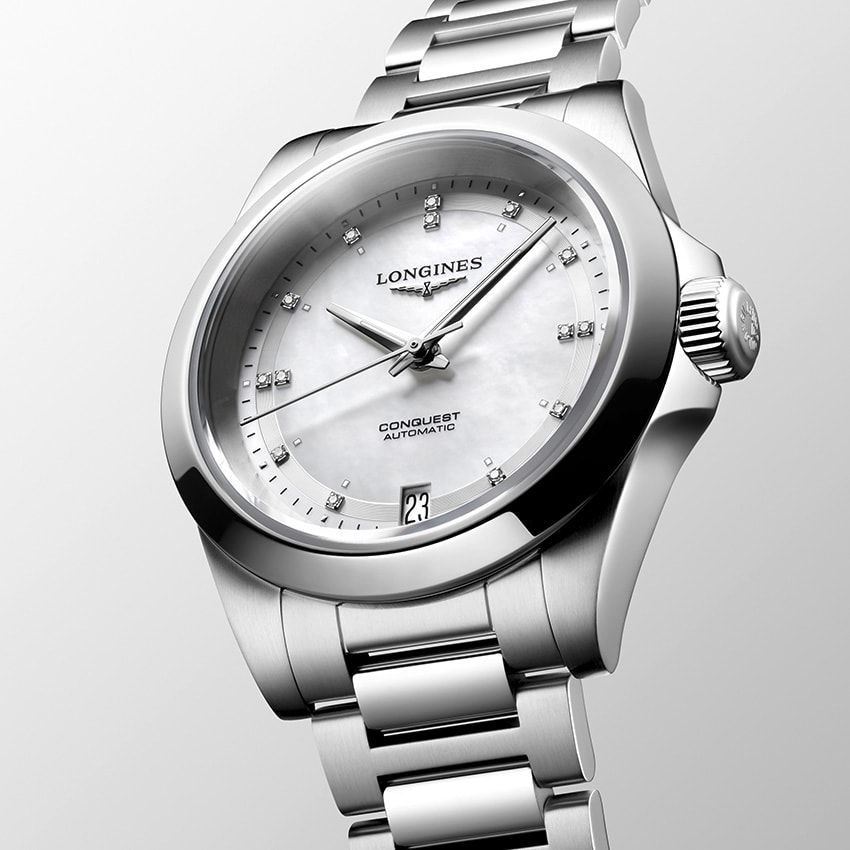 【注目3作】ロンジン初の時計コレクション「コンクエスト」がデザインを一新、伝統とモダンが同居する顔付きに - 19枚目の画像
