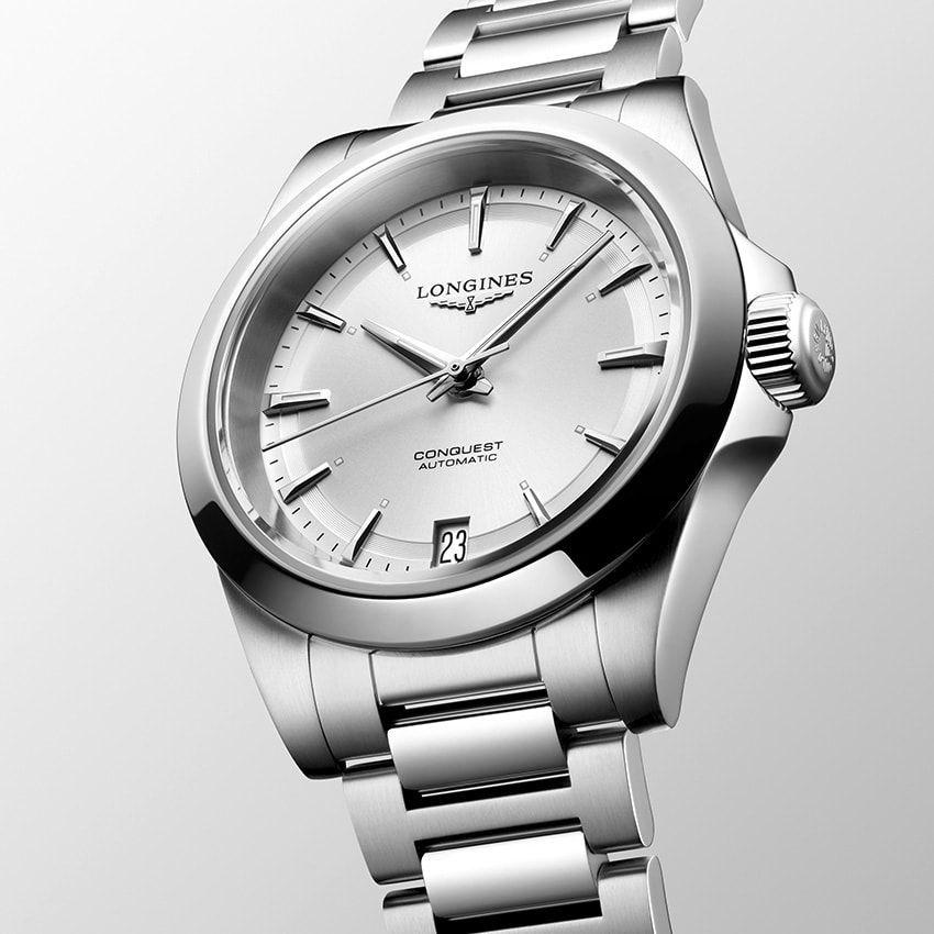 【注目3作】ロンジン初の時計コレクション「コンクエスト」がデザインを一新、伝統とモダンが同居する顔付きに - 27枚目の画像