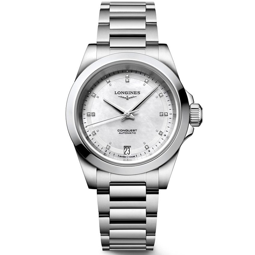 【注目3作】ロンジン初の時計コレクション「コンクエスト」がデザインを一新、伝統とモダンが同居する顔付きに - 10枚目の画像