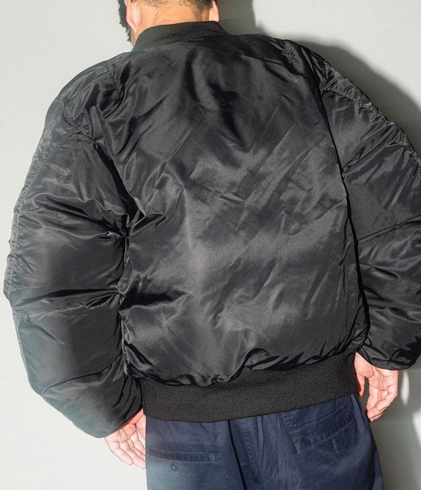 「SSZ」がバズリクソンズに別注したMA-1はたっぷりダウンを封入！ カラーリングもポイント - 8枚目の画像