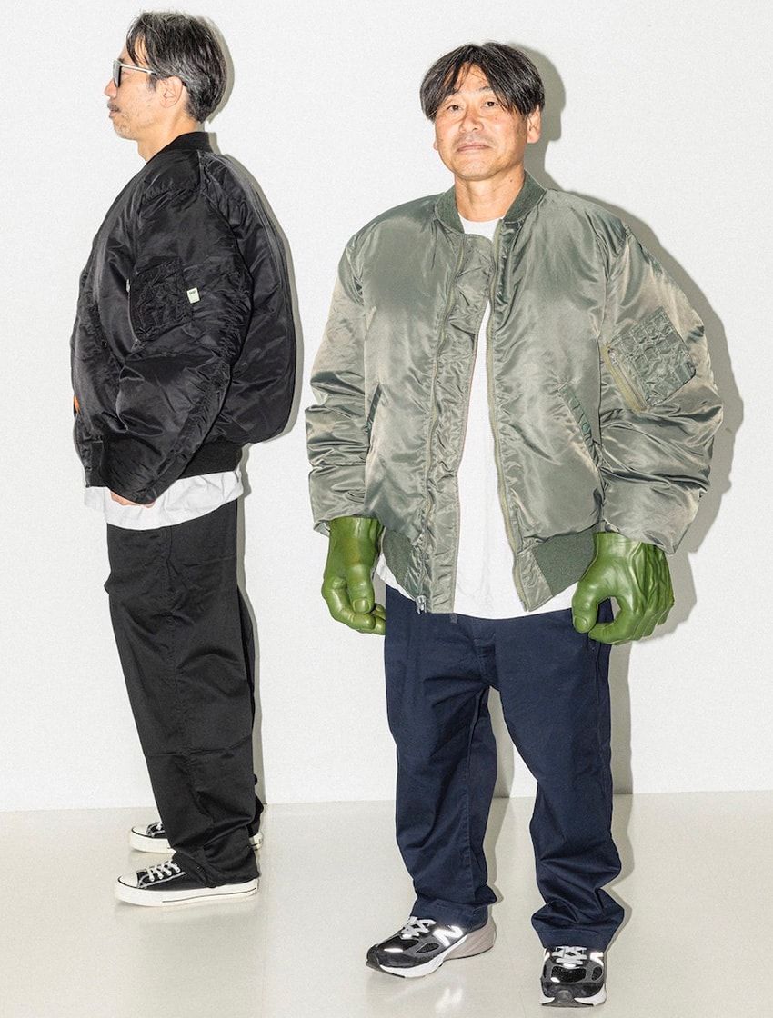 「SSZ」がバズリクソンズに別注したMA-1はたっぷりダウンを封入！ カラーリングもポイント - 4枚目の画像