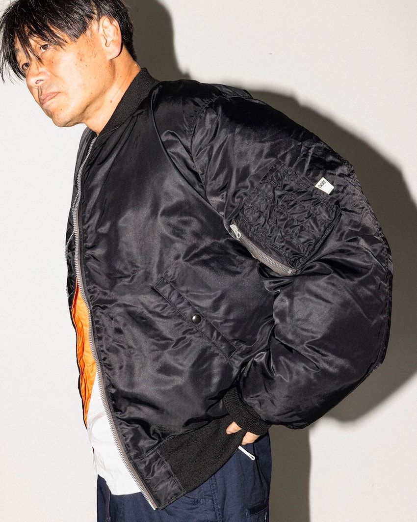 「SSZ」がバズリクソンズに別注したMA-1はたっぷりダウンを封入！ カラーリングもポイント - 14枚目の画像