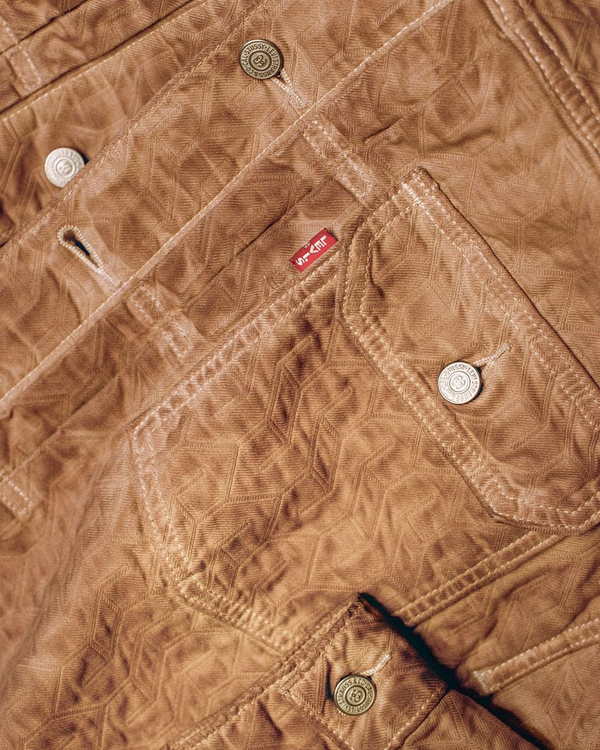 「ステューシー×リーバイス」コラボ第2弾！ セットアップで楽しめるヴィンテージ風デニムを3色展開 - 8枚目の画像