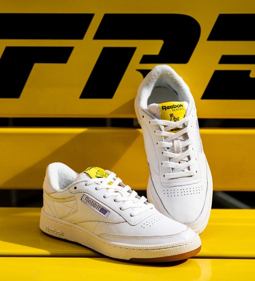 #FR2仕様の「リーボック」先行抽選受け付け中。ReebokロゴがRabbitになった日本限定「クラブ シー」 - 5枚目の画像