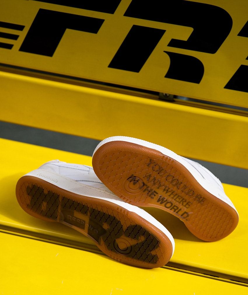 #FR2仕様の「リーボック」先行抽選受け付け中。ReebokロゴがRabbitになった日本限定「クラブ シー」 - 7枚目の画像