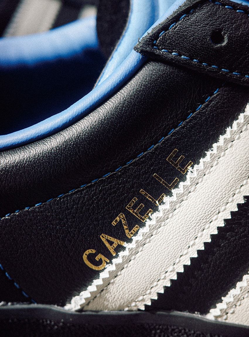 “アトモスブルー”で彩ったアディダス オリジナルス「ガゼル」は1985年モデルがベース - 1枚目の画像