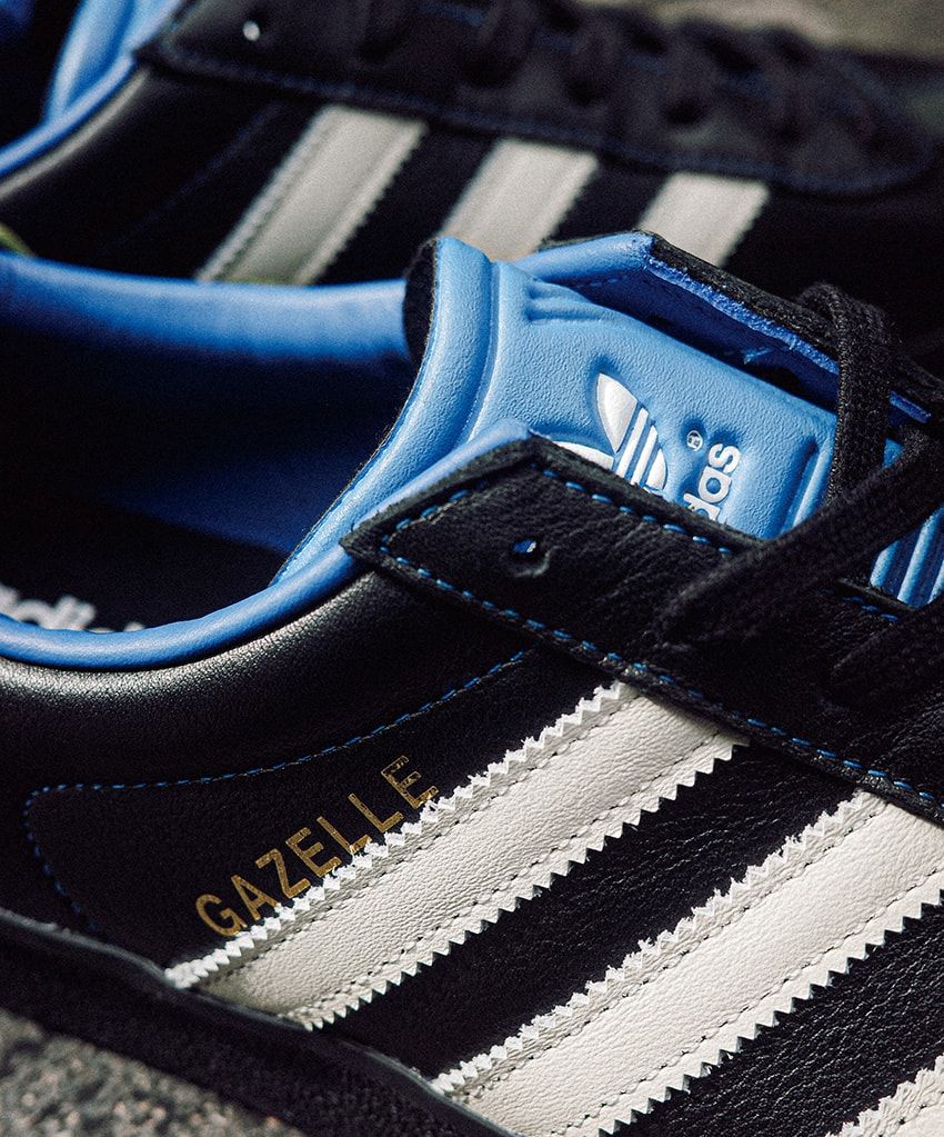 “アトモスブルー”で彩ったアディダス オリジナルス「ガゼル」は1985年モデルがベース - 3枚目の画像